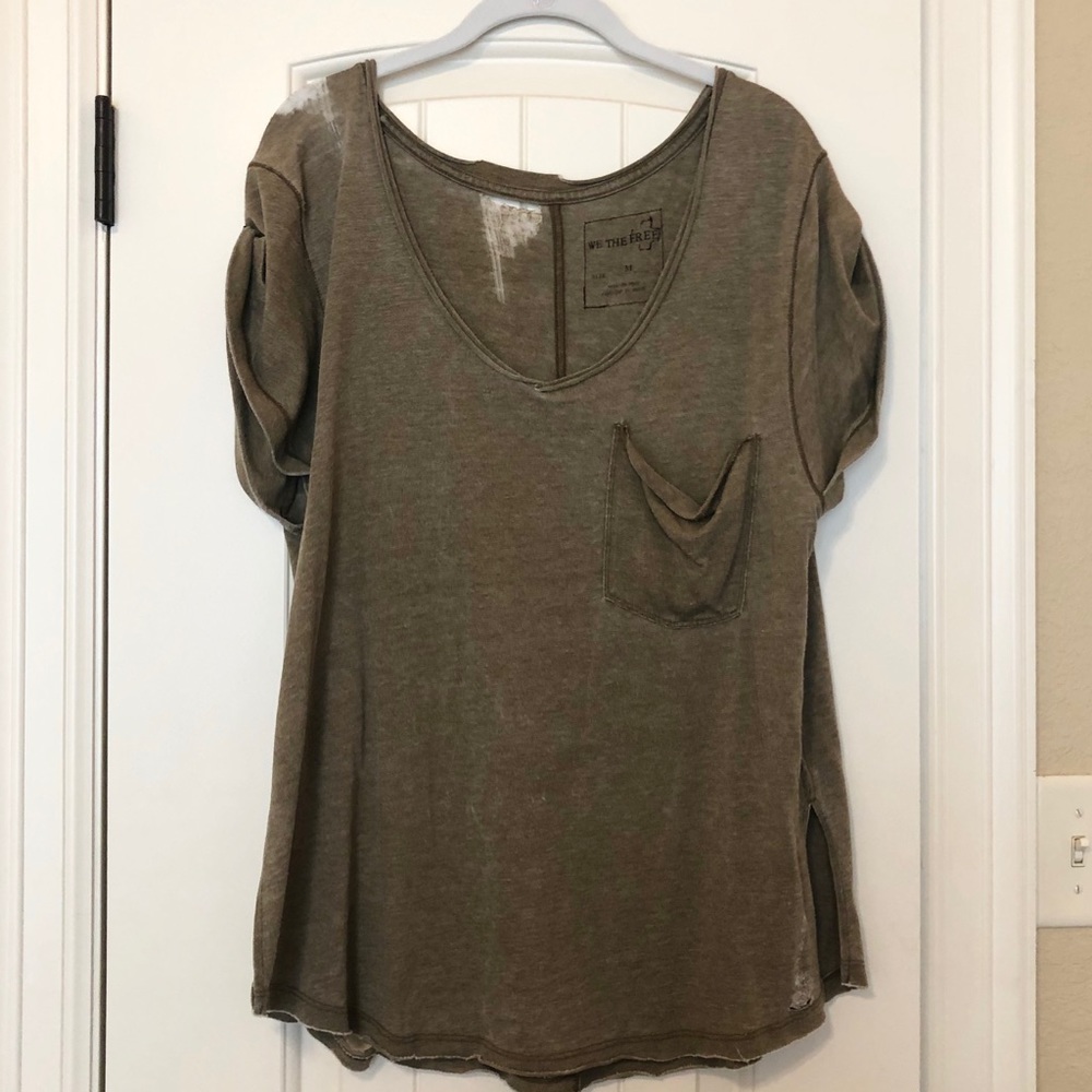 Free People “We The Free” distressed tee